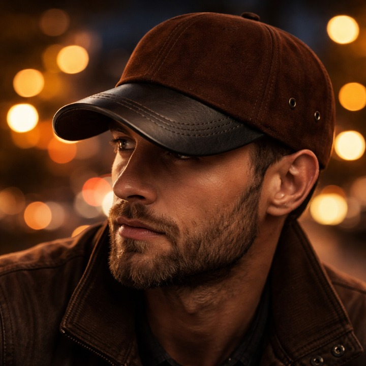 Milton Genuine Leather Hat