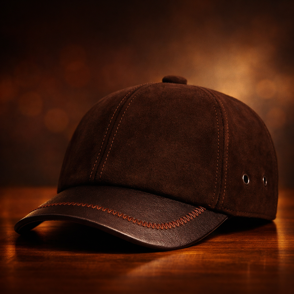 Milton Genuine Leather Hat