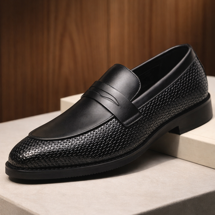 Renzo Textured Loafers