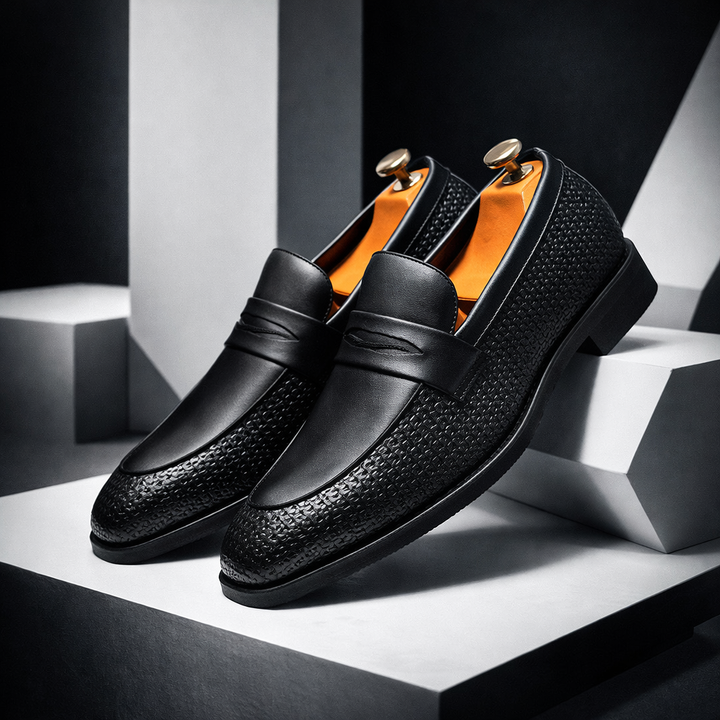 Renzo Textured Loafers