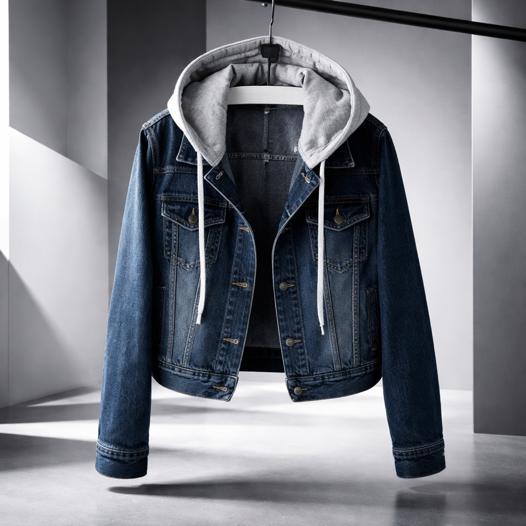 Lena Cropped Denim Jacket