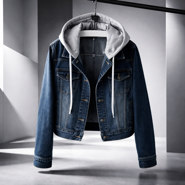 Lena Cropped Denim Jacket