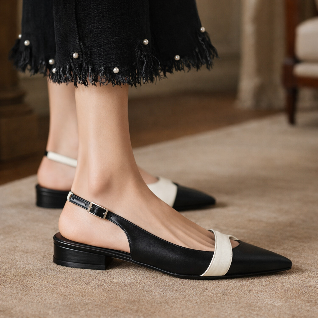 Isla Pointed Slingbacks