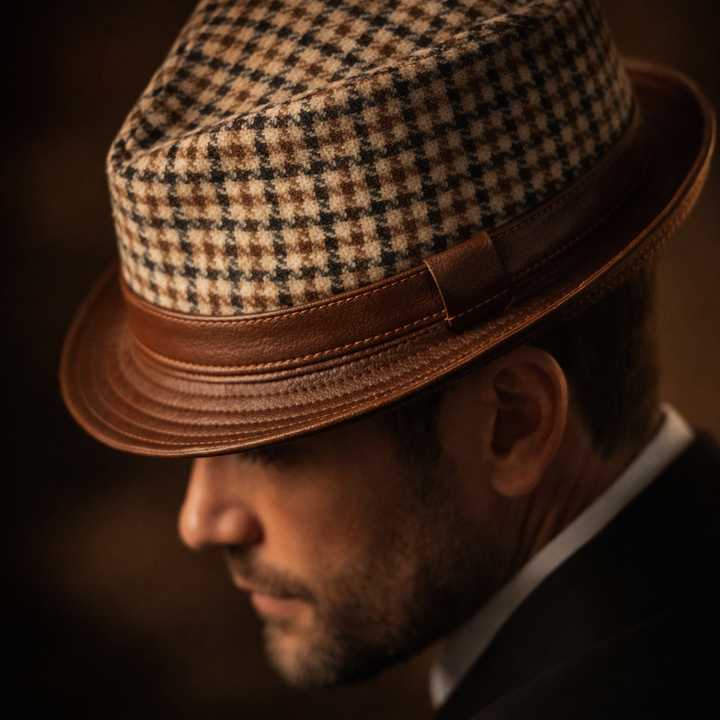 Greyson Genuine Leather Fedora