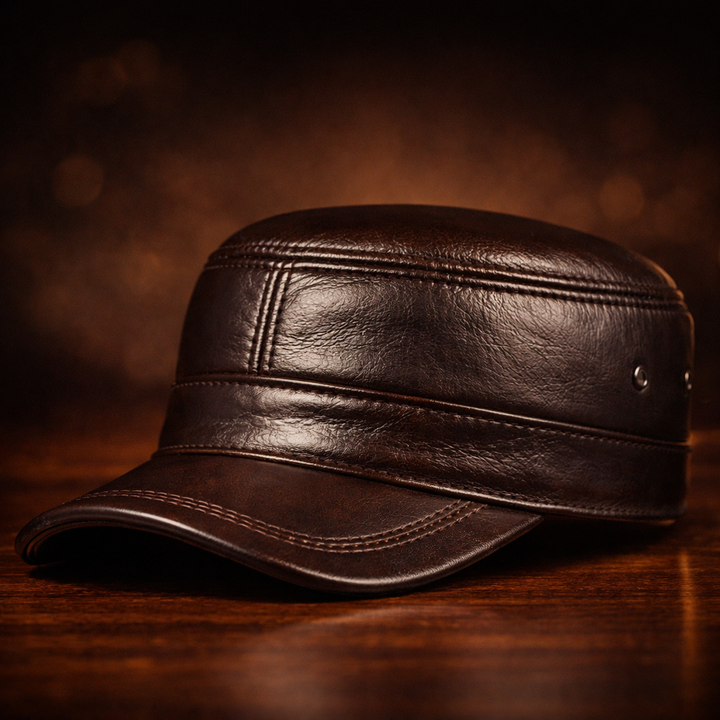 Harrington Genuine Leather Cap