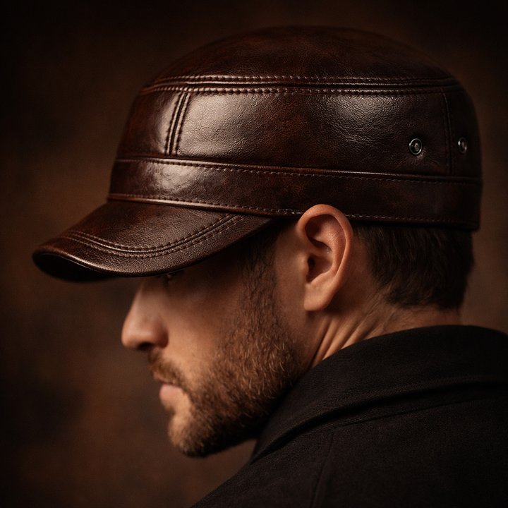 Harrington Genuine Leather Cap