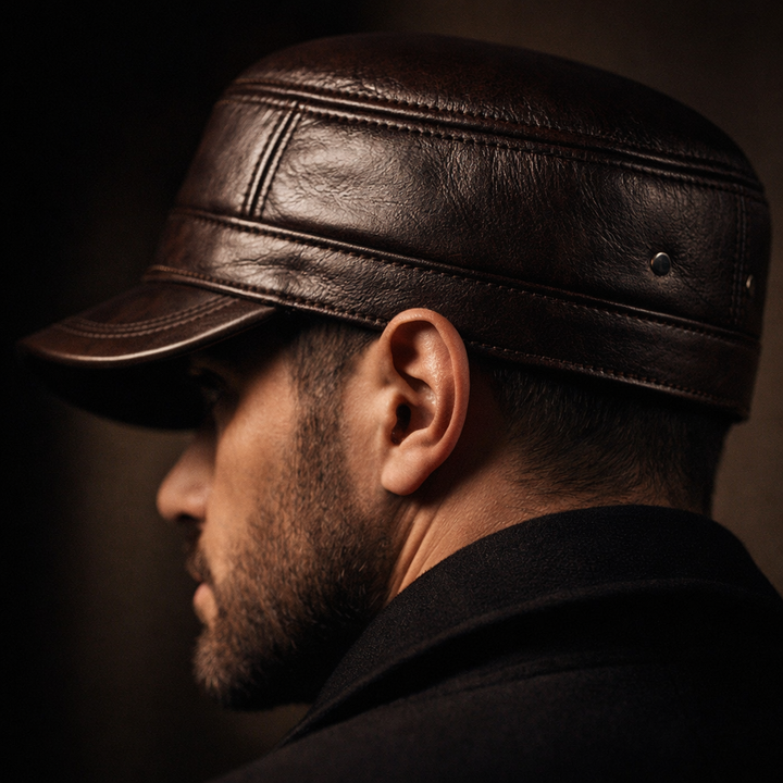 Harrington Genuine Leather Cap