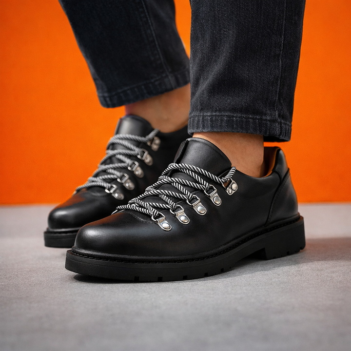 Alpine Commando Leather Derby