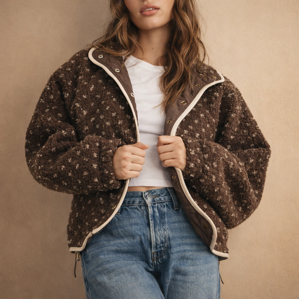Sierra Boho Sherpa Jacket