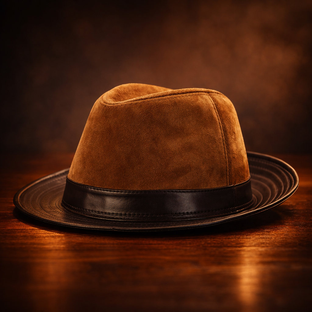 Matteo Genuine Leather Hat