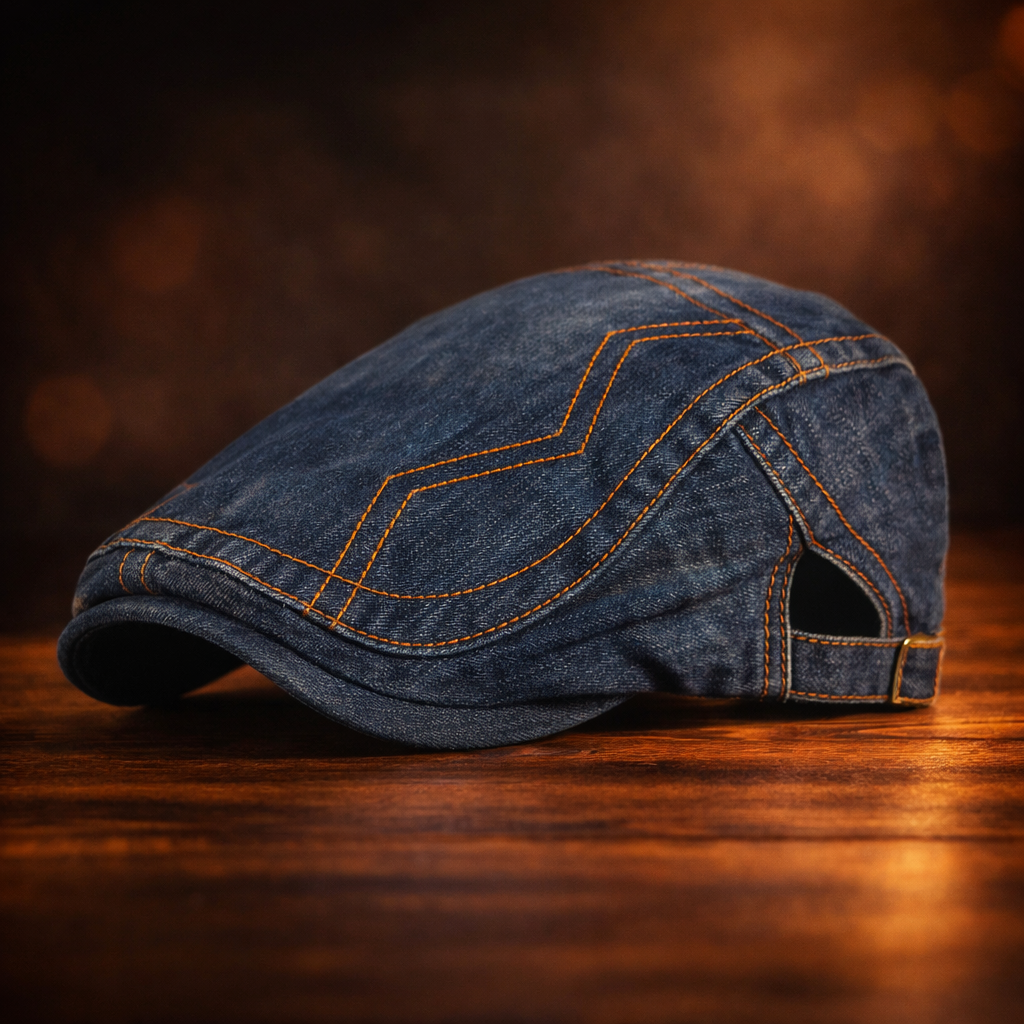 Ashton Denim Cap