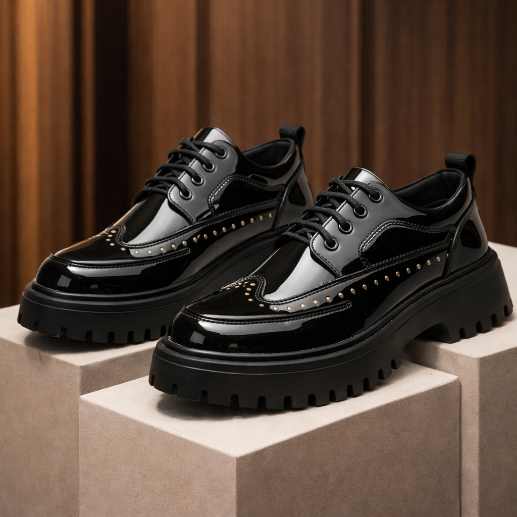 Vesper Leather Derby Shoes