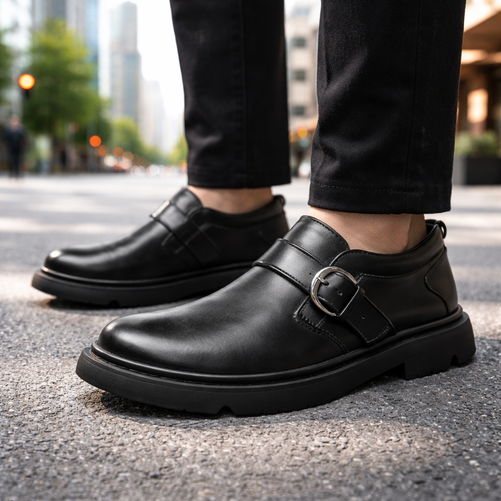 Thatcher Genuine Leather Derbies