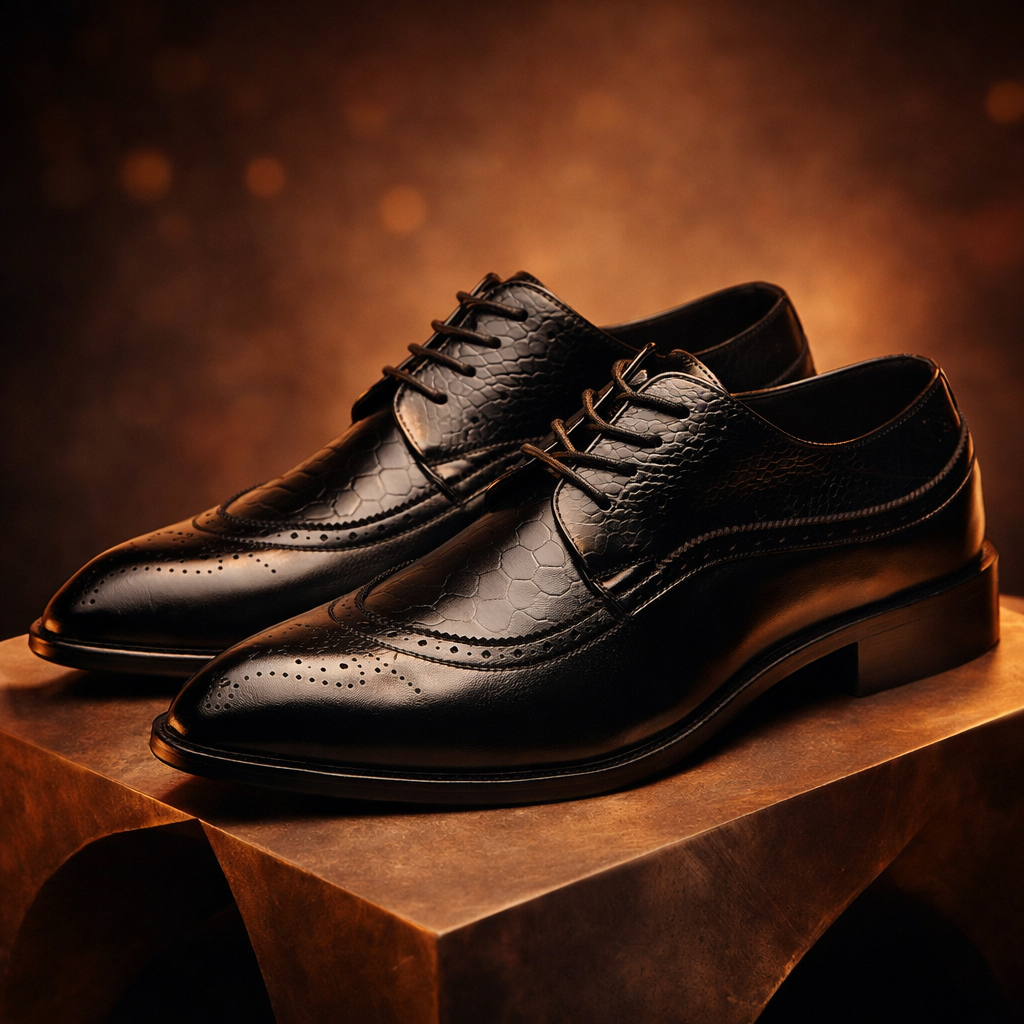 Lucca Genuine Leather Dress Shoes