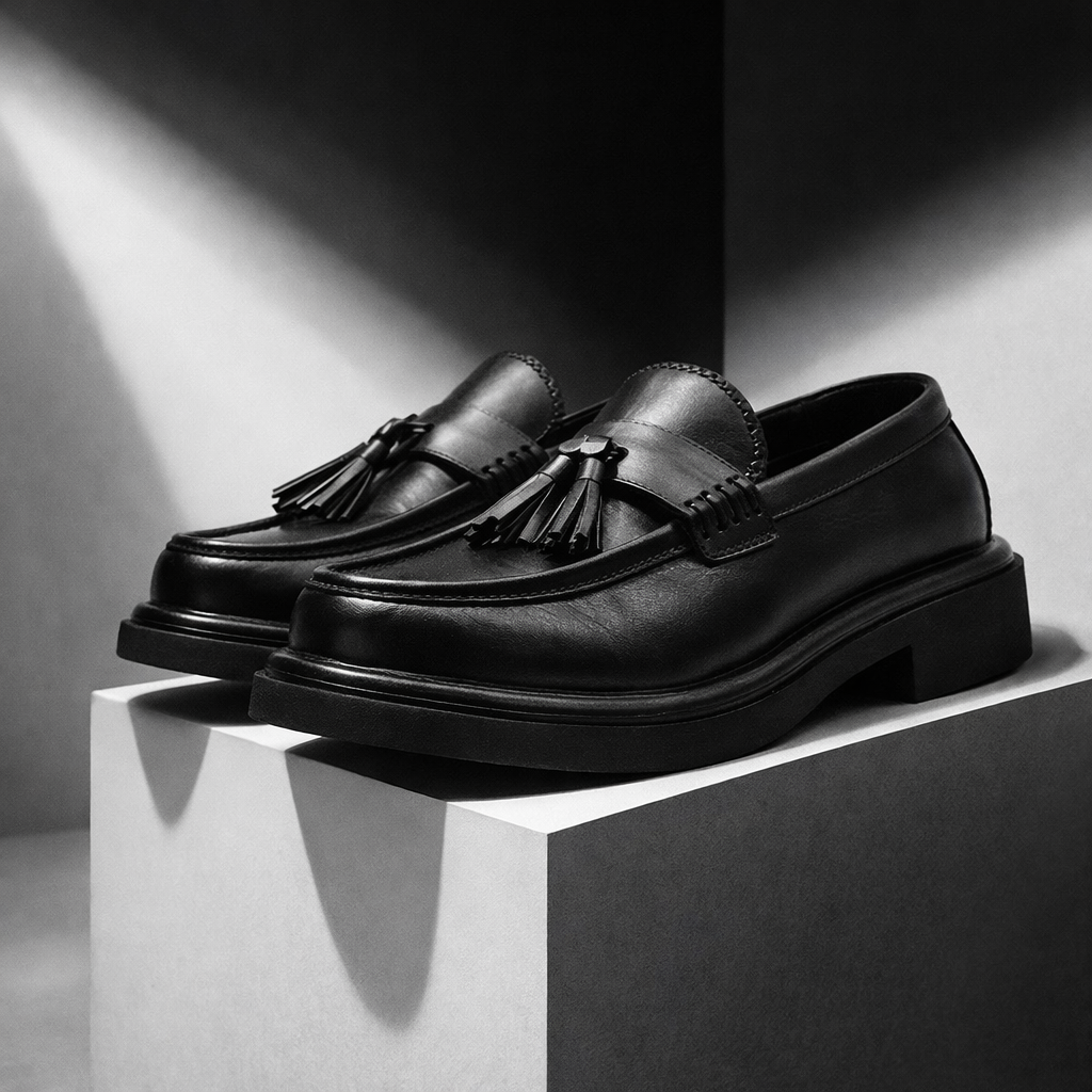 Cardinal Leather Tassel Loafers