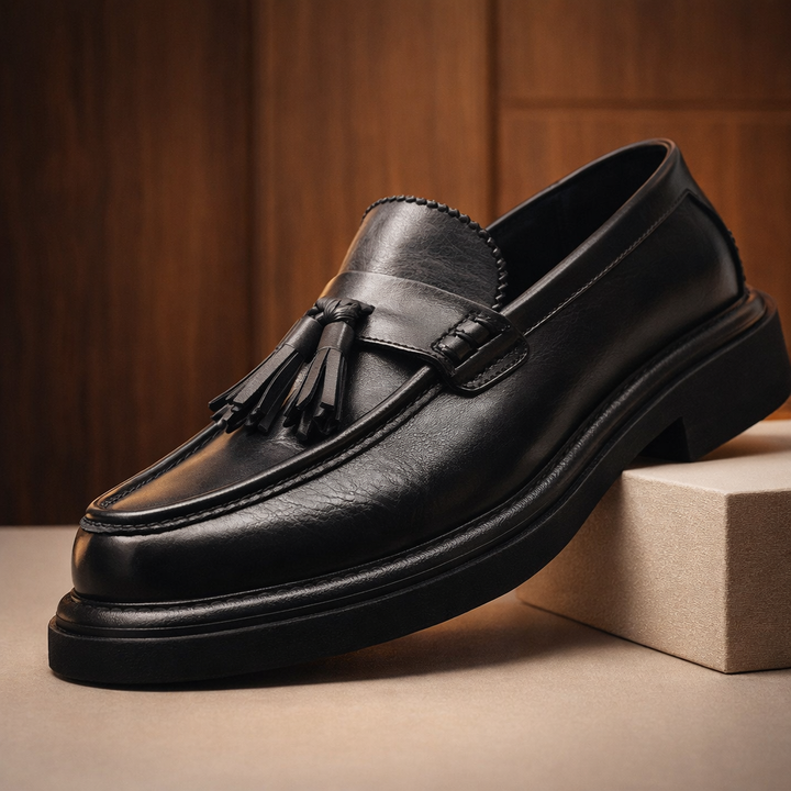 Cardinal Leather Tassel Loafers