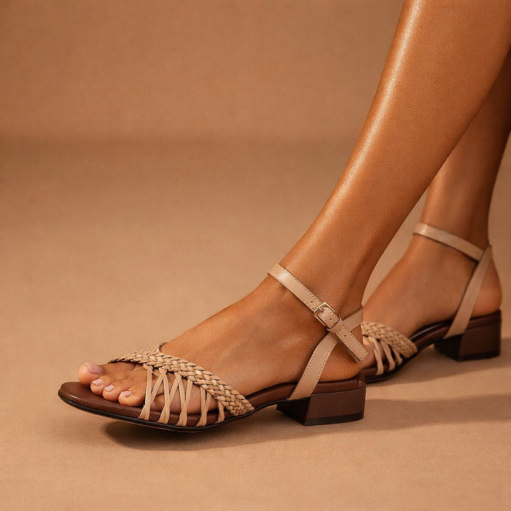Lunara Woven Sandals