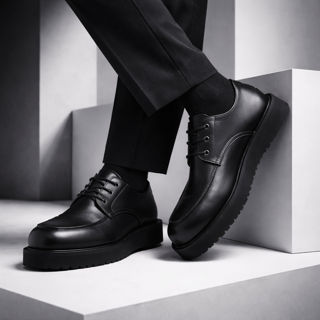 Hudson Suede Lug Derbies