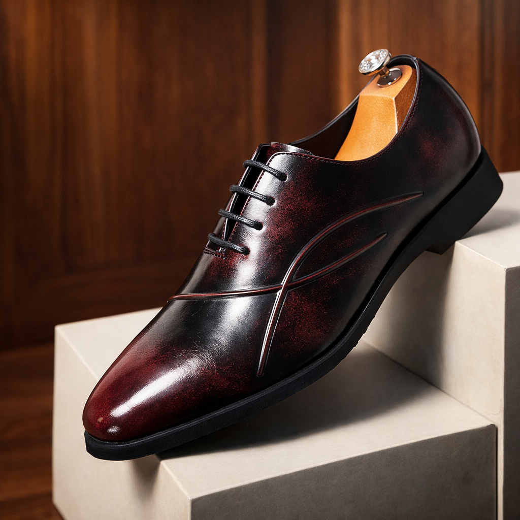 Calenzo Leather Dress Shoes