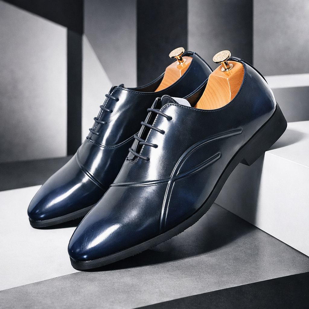 Calenzo Leather Dress Shoes