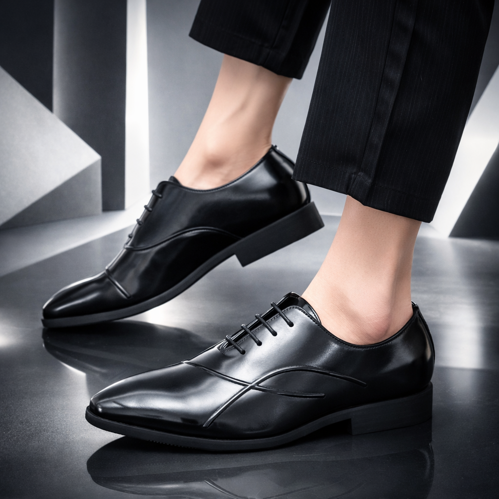 Calenzo Leather Dress Shoes