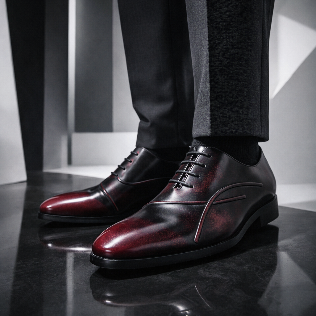 Calenzo Leather Dress Shoes