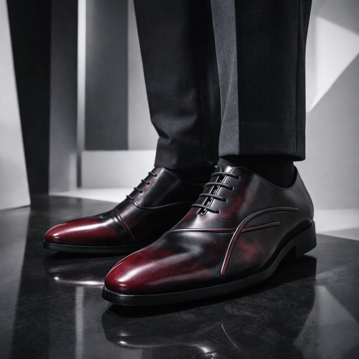 Calenzo Leather Dress Shoes