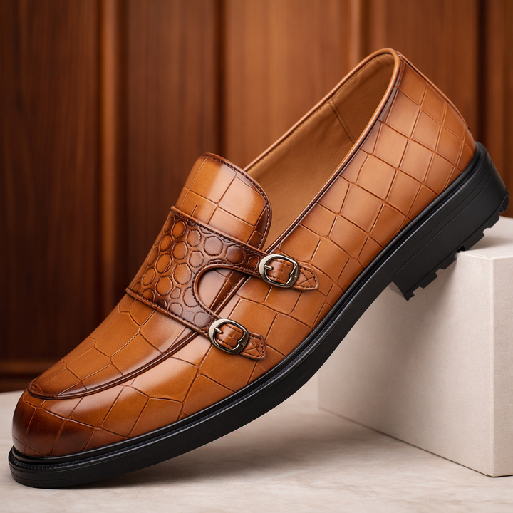 Alessandro Leather Monks