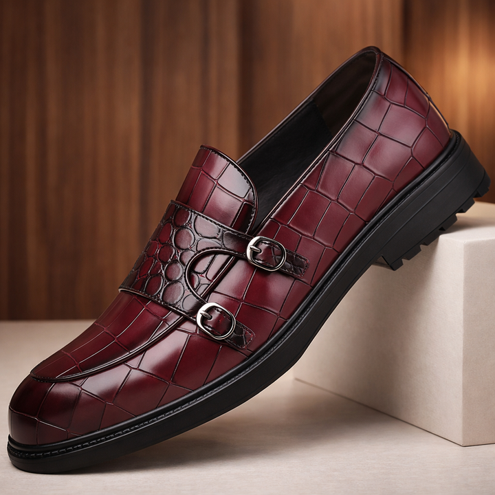 Alessandro Leather Monks