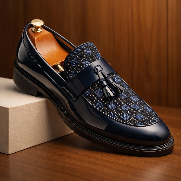 Alessandro Leather Lug Loafers