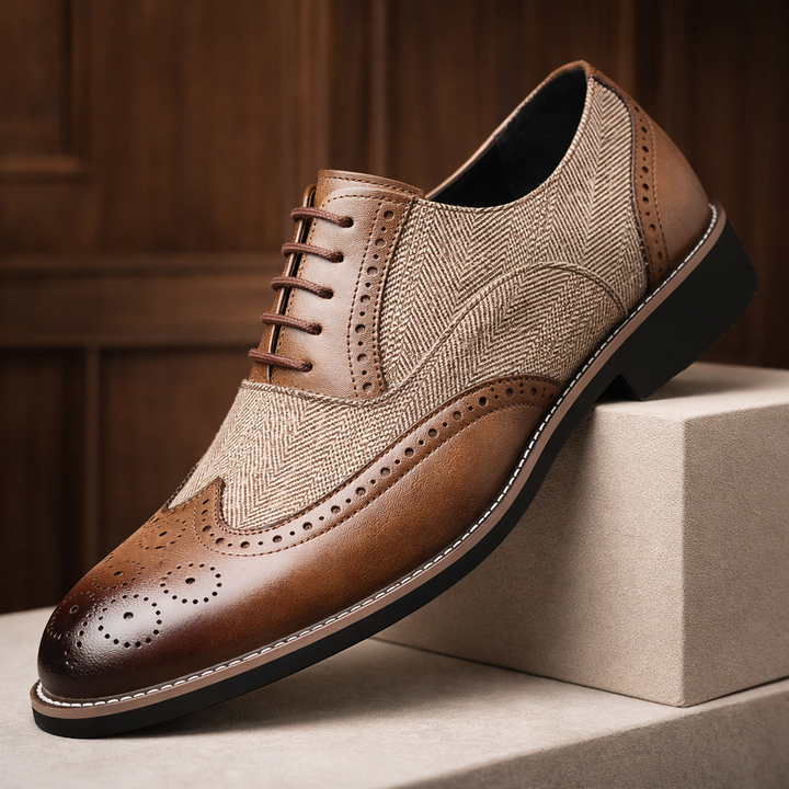 Bristol Genuine Leather Dress Shoes