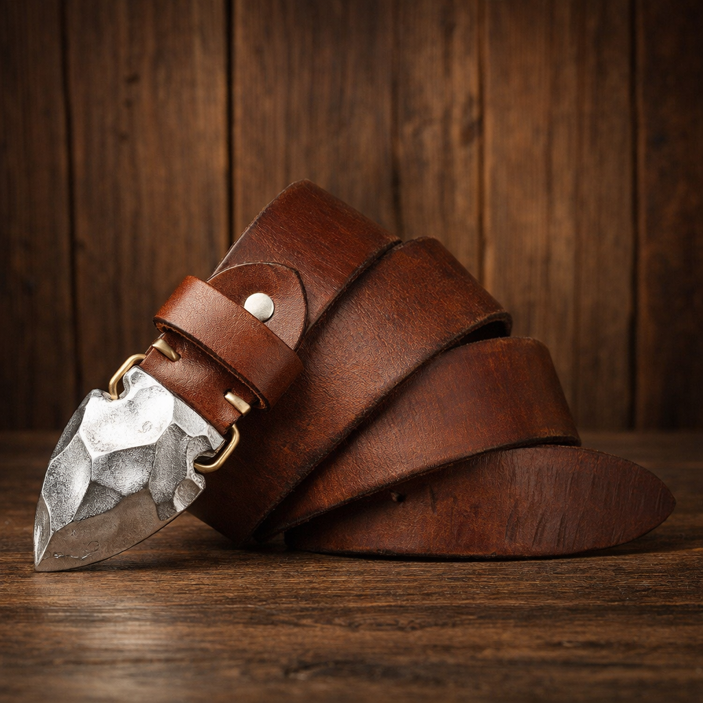 Arrowhead Genuine Leather Belt