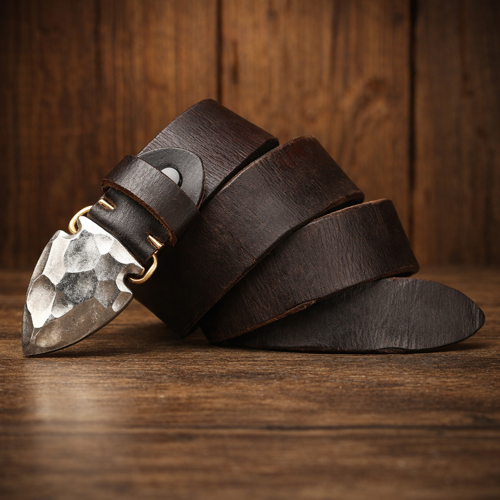 Arrowhead Genuine Leather Belt