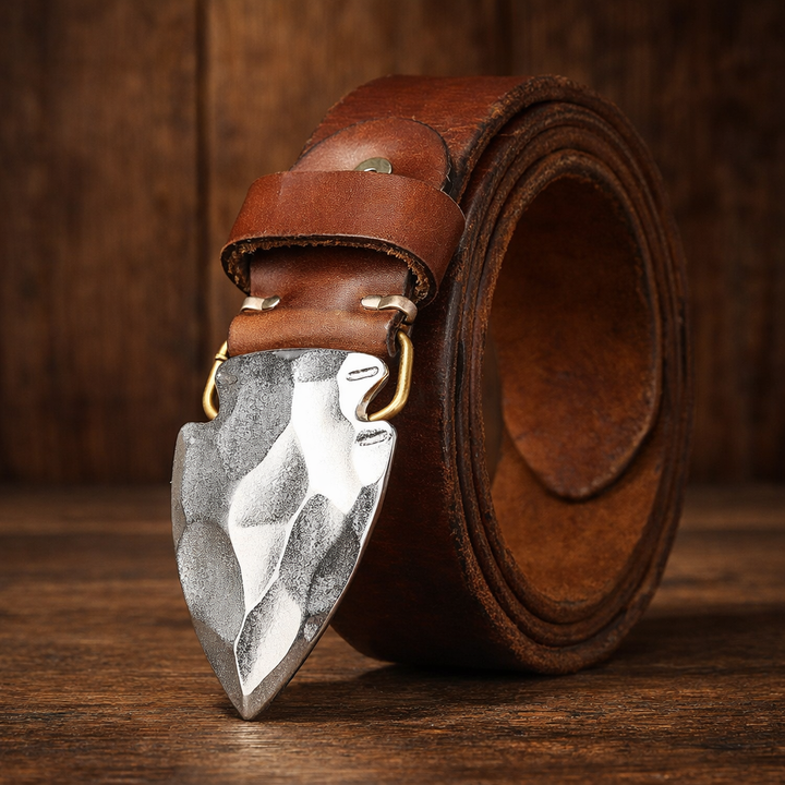 Arrowhead Genuine Leather Belt