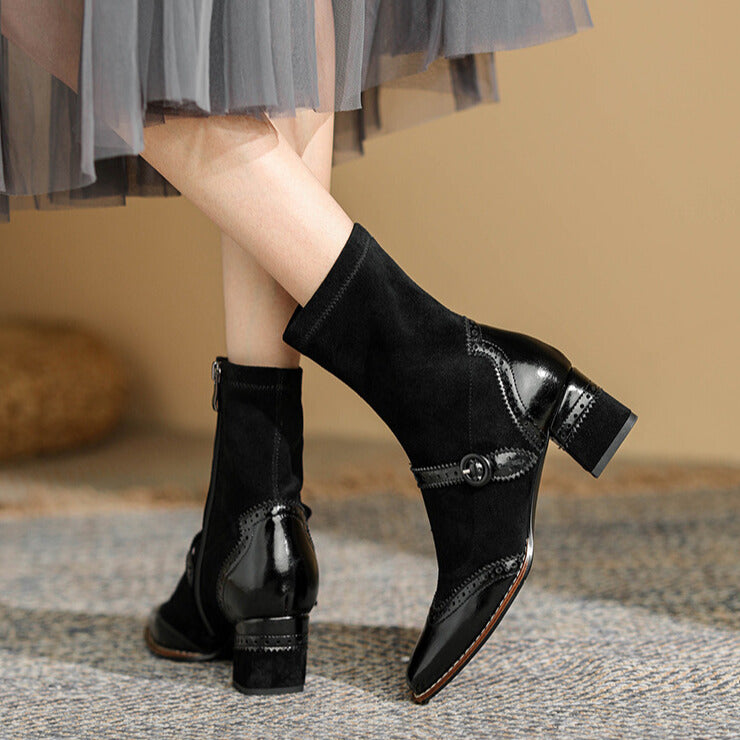 Alessia Genuine Leather Boots