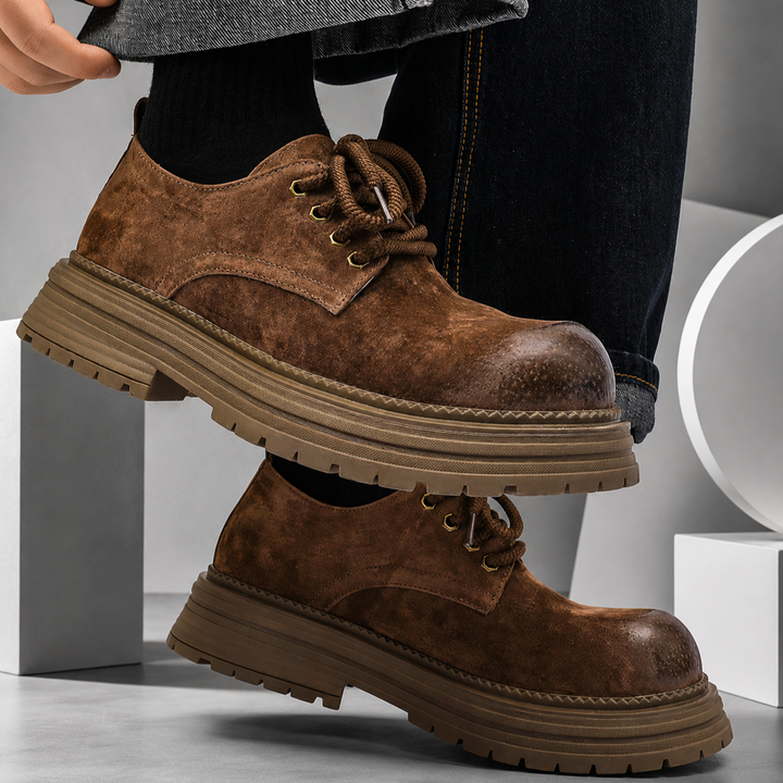 Archer Genuine Leather Derbies