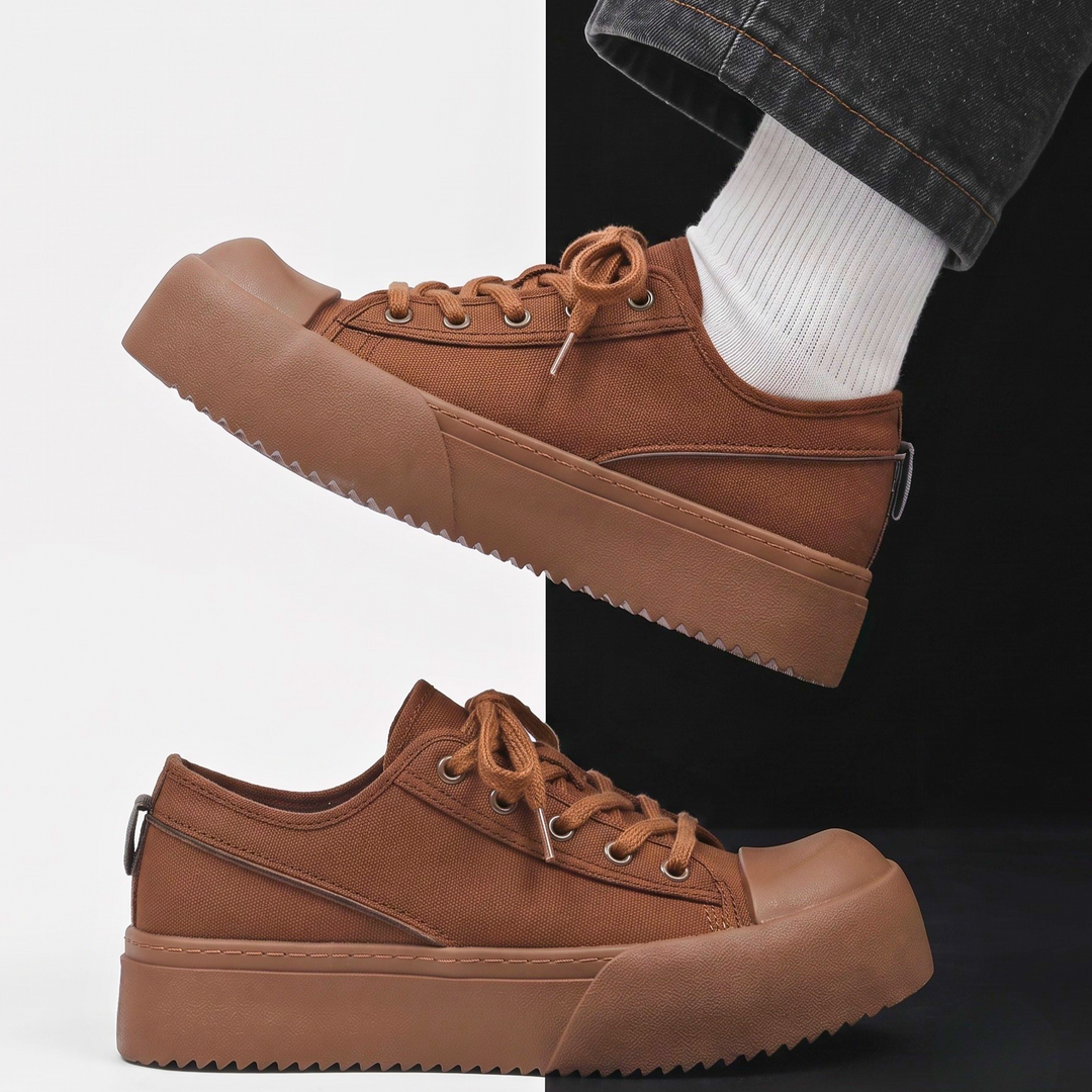 Easton Suede Platform Sneakers