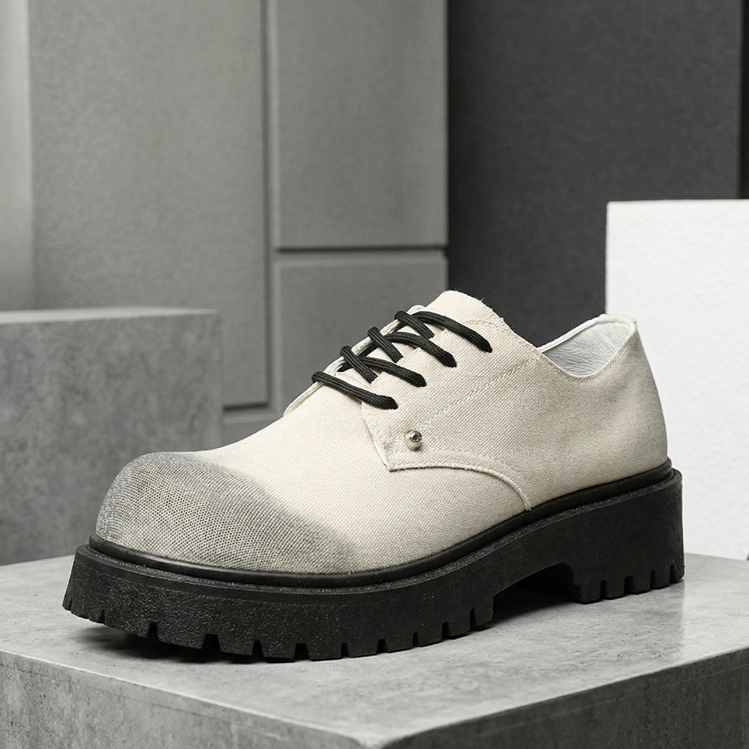 Santino Canvas Lug Derbies