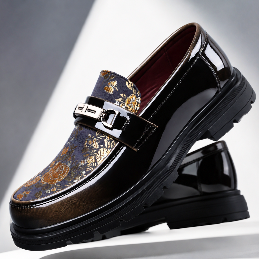 Maddox Retro Leather Derbies