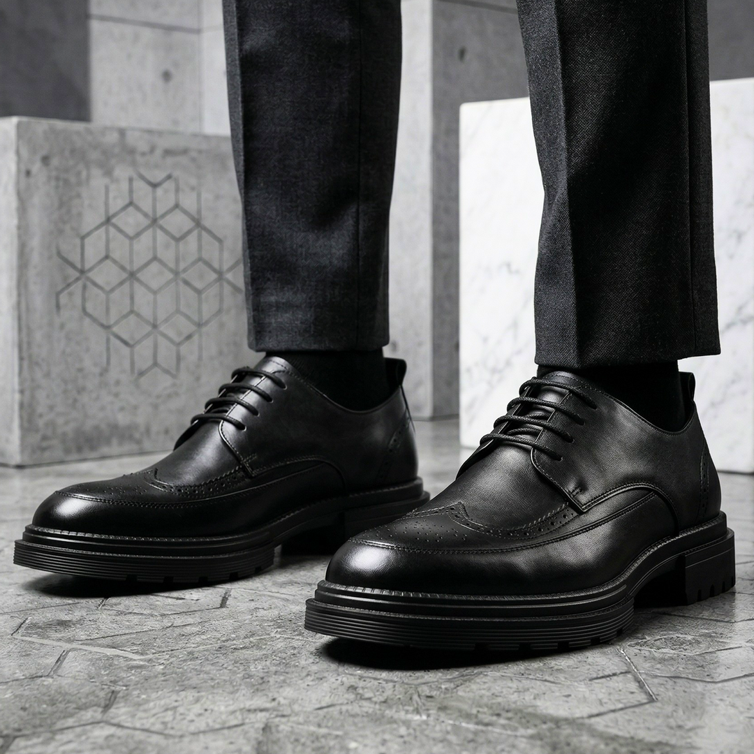 Vincenzo Genuine Leather Derbies