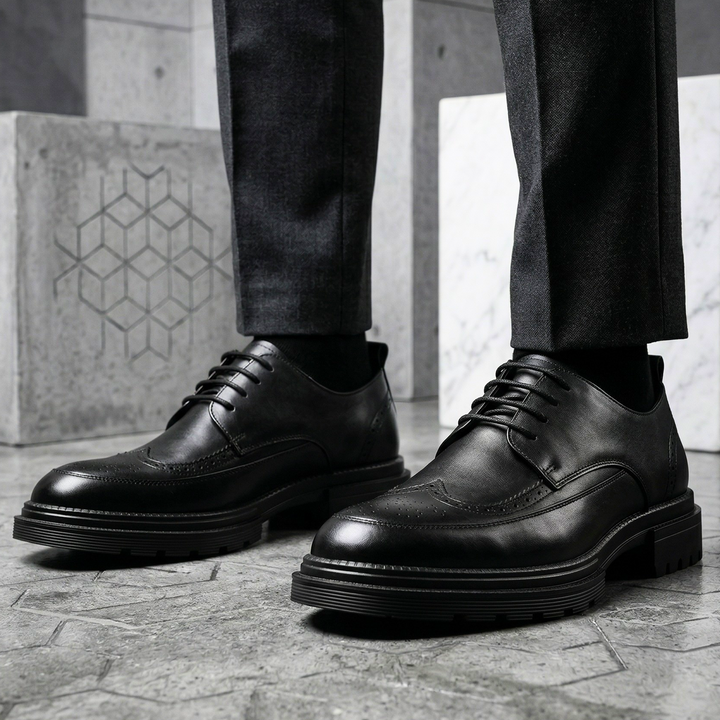 Vincenzo Genuine Leather Derbies