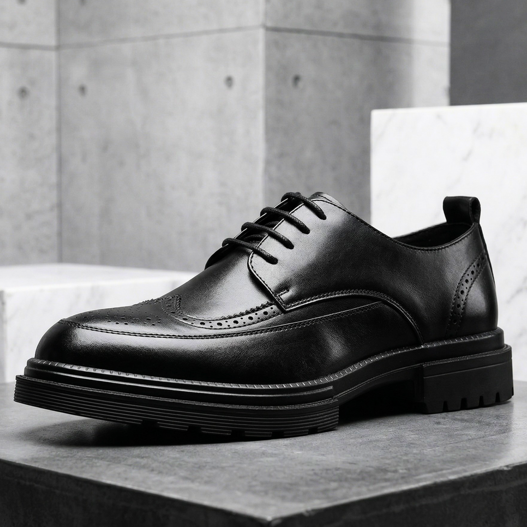 Vincenzo Genuine Leather Derbies