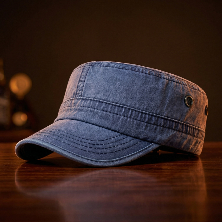 Caden Vintage Denim Cap