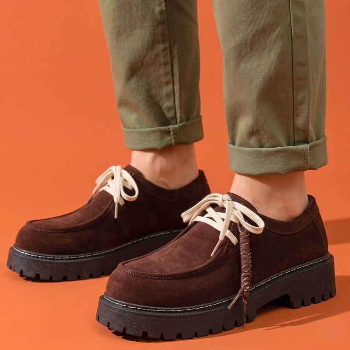 Archer Suede Lug Derbies