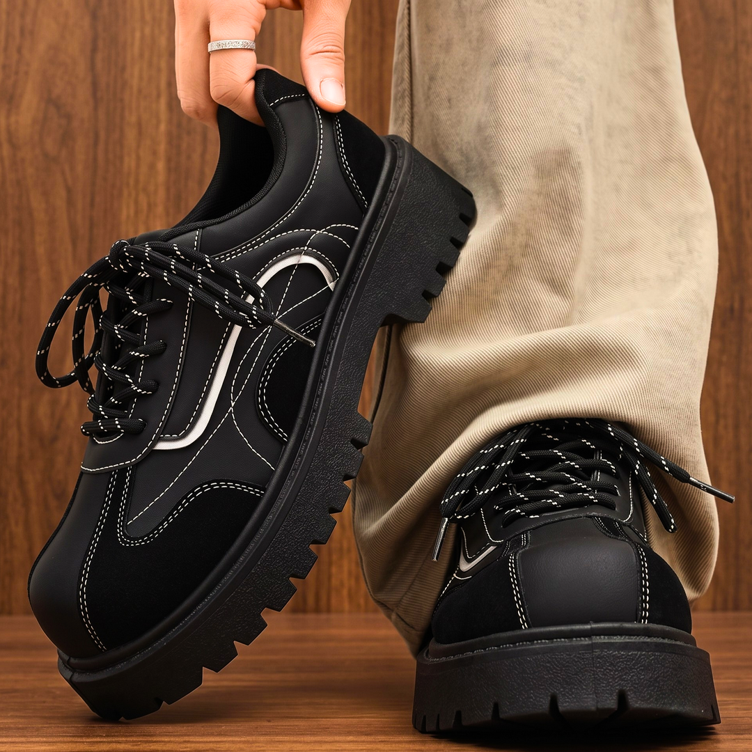Maverick Retro Leather Derbies
