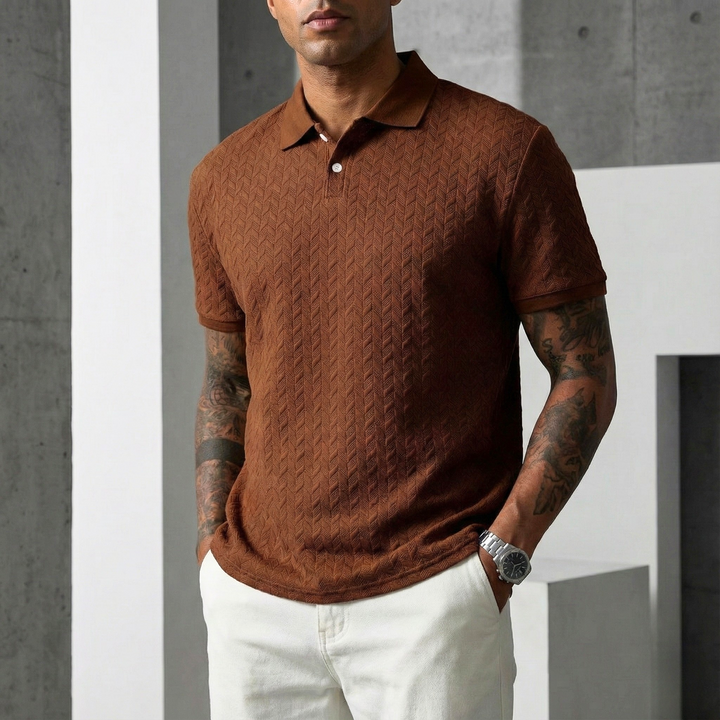 Sterling Textured Polo