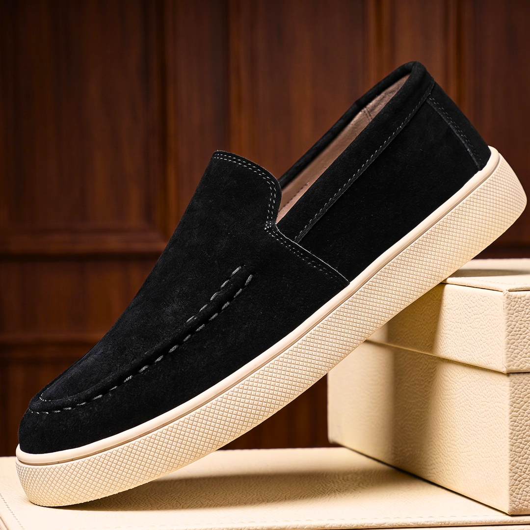 Carter Suede Slip-On Loafers