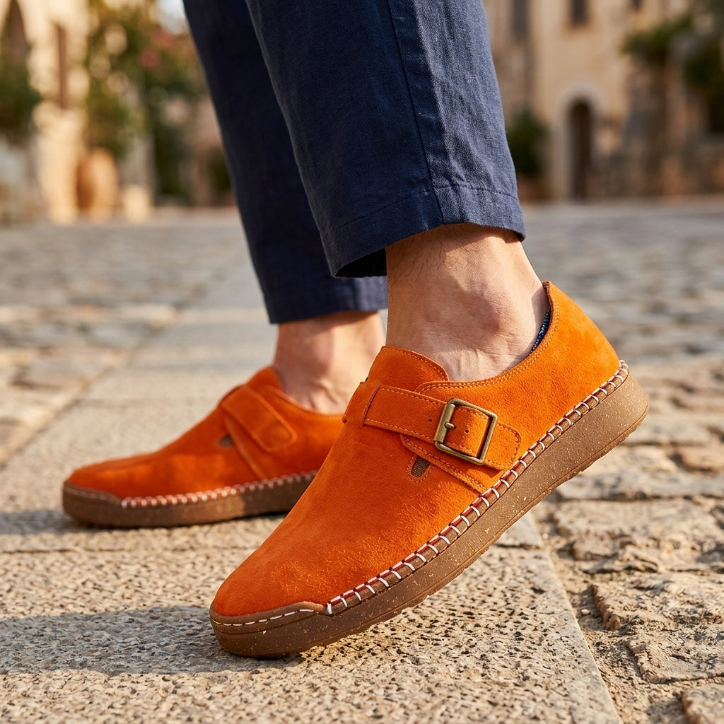 Hudson Leather Slip Ons