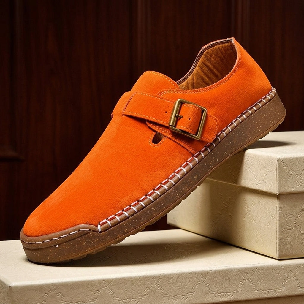 Hudson Leather Slip Ons