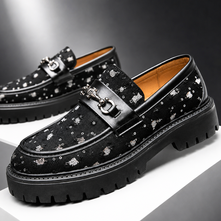 Marcello Textured Platform Derbies